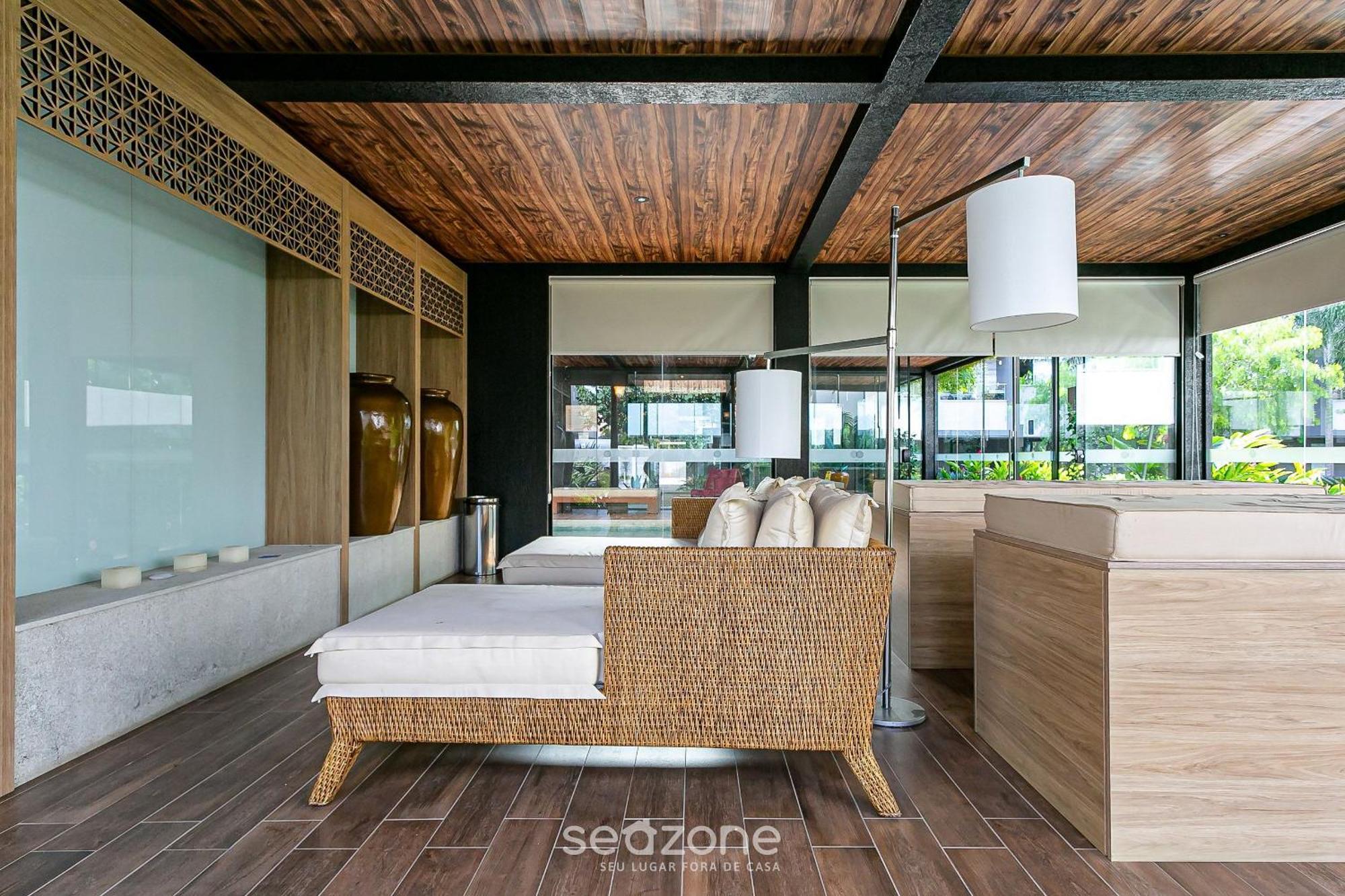 Apto No Cond Thai Frente Mar Tbs106 Apartamento *